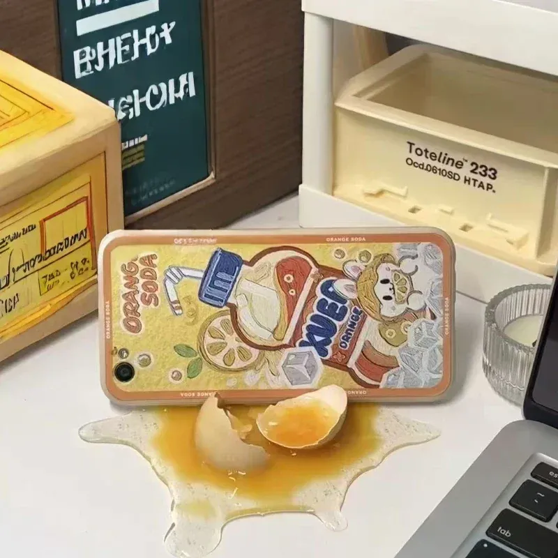 Broken Egg Yolk Universal Phone Stand - Image 0
