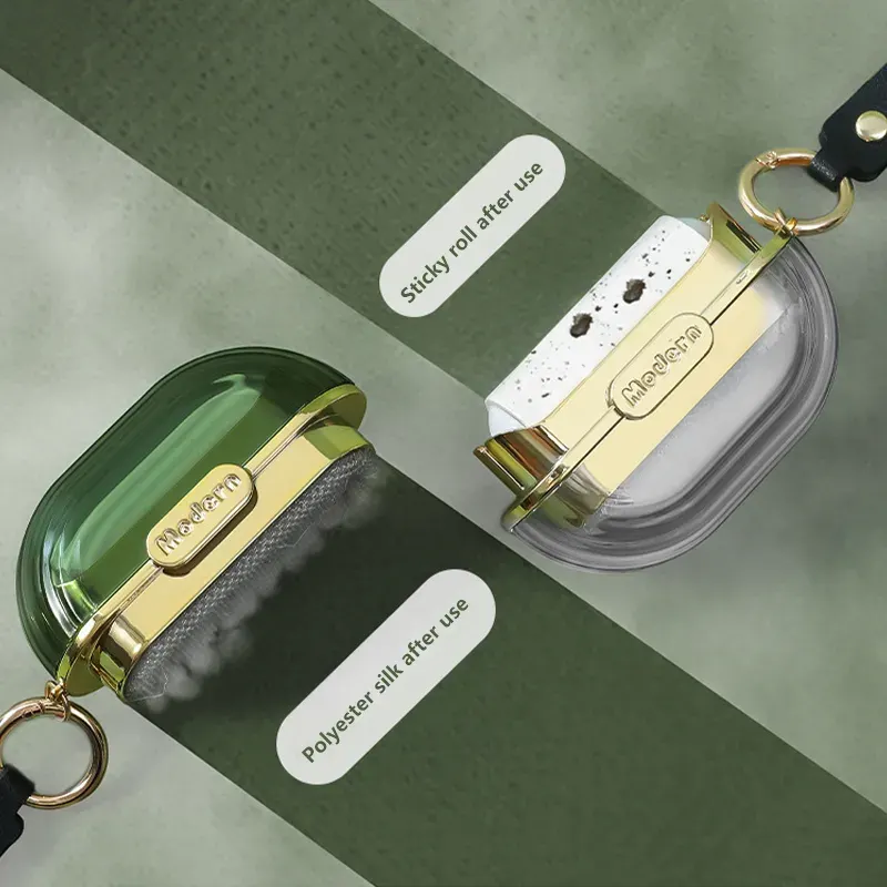 Pocket Size Quick Clean Lint Roller Keychain - Image 0