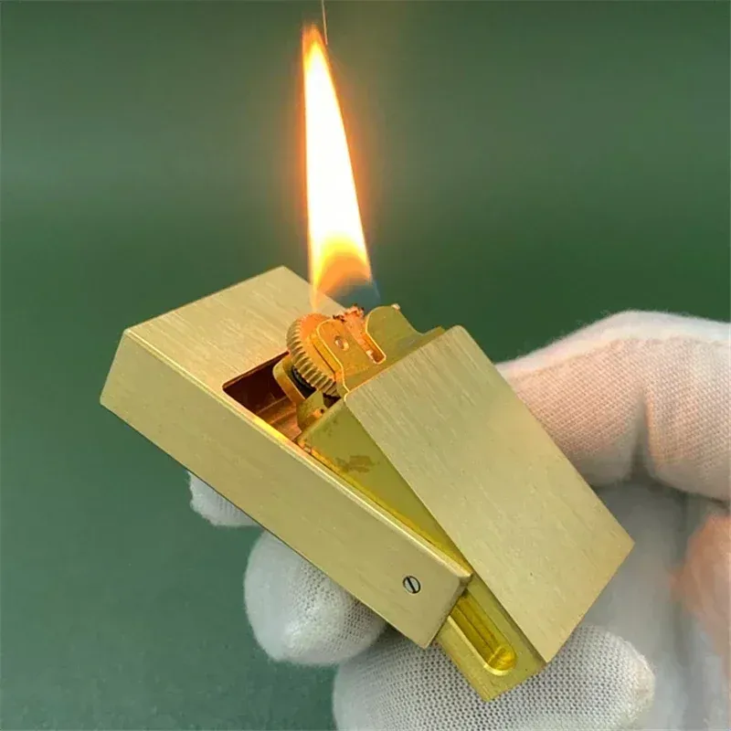 Timeless Brass Matchbox Handmade Kerosene Lighter - Image 0