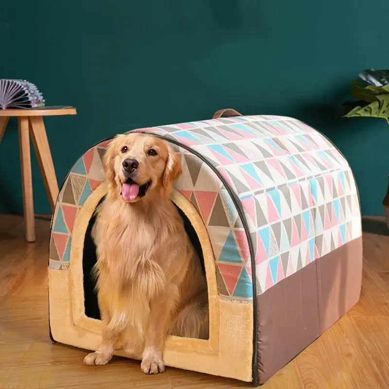 Foldable Cozy Nest Large Pet House - Image 0