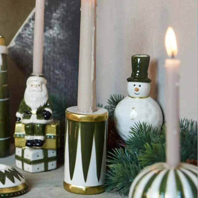 Vase aus Keramik - Schneemann - Speedtsberg