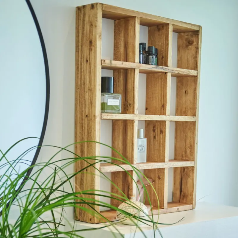 Kaffeeregal aus Holz - Speedtsberg