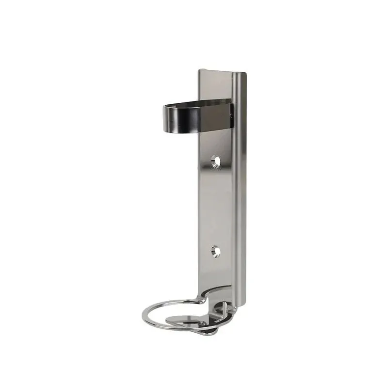 Supporto in acciaio inox lucido per dispenser maxi stick da 200 ml