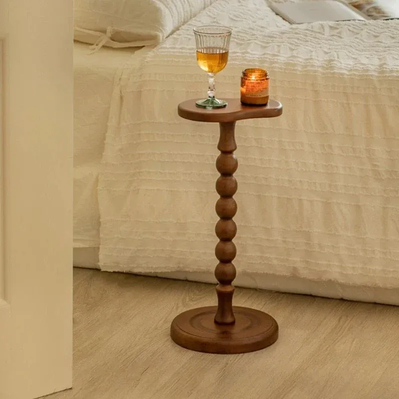 Medieval Time Solid Wood Mini Coffee Table - Image 0