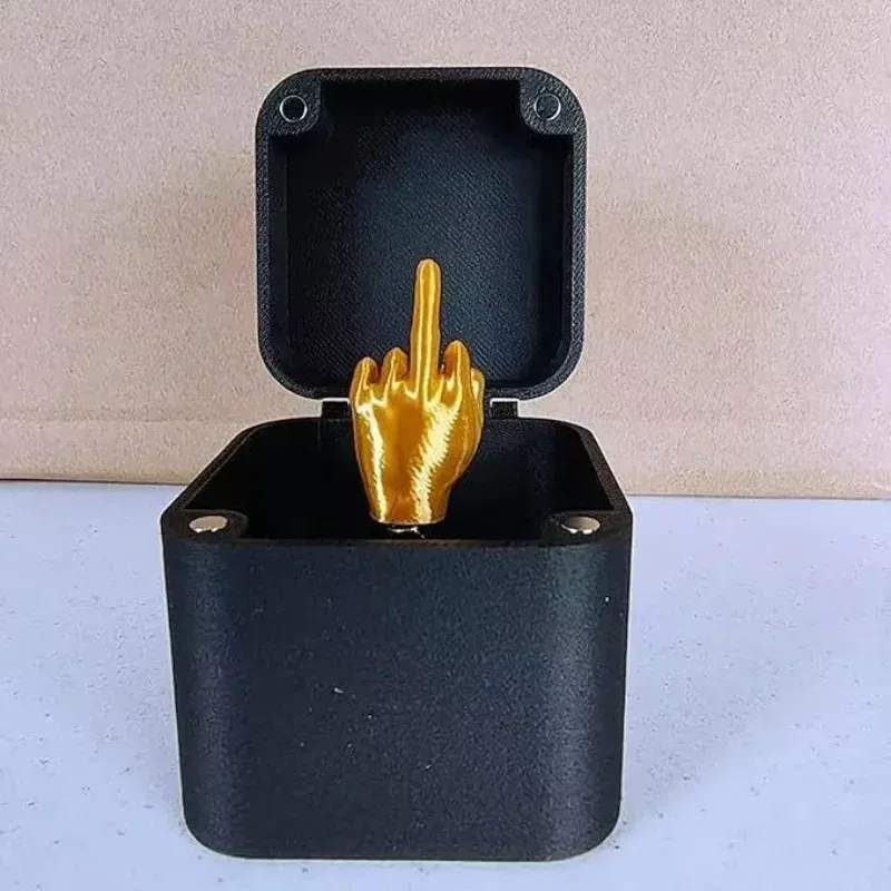 Middle Finger Interesting Prank Box - Image 0