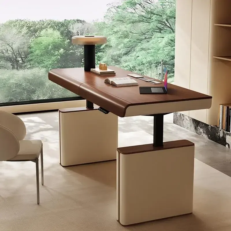 Healthy Hour Electric Adjustable Standing Desk Workstation - Image 0