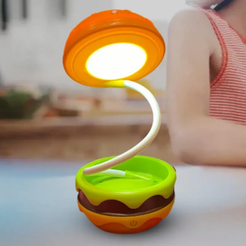 Foldable Wireless Unique Hamburger Table Lamp - Image 0