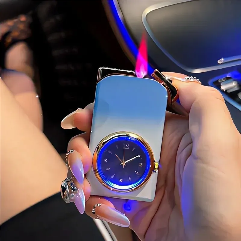Creative Dual Fire Gradient Color Lighter Watch - Image 0