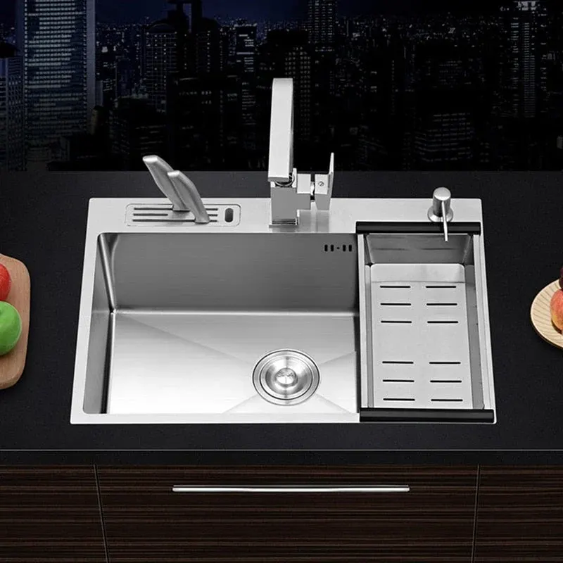 Modern Undermount Steel Plus Kitchen Elegant Sink - Image 0