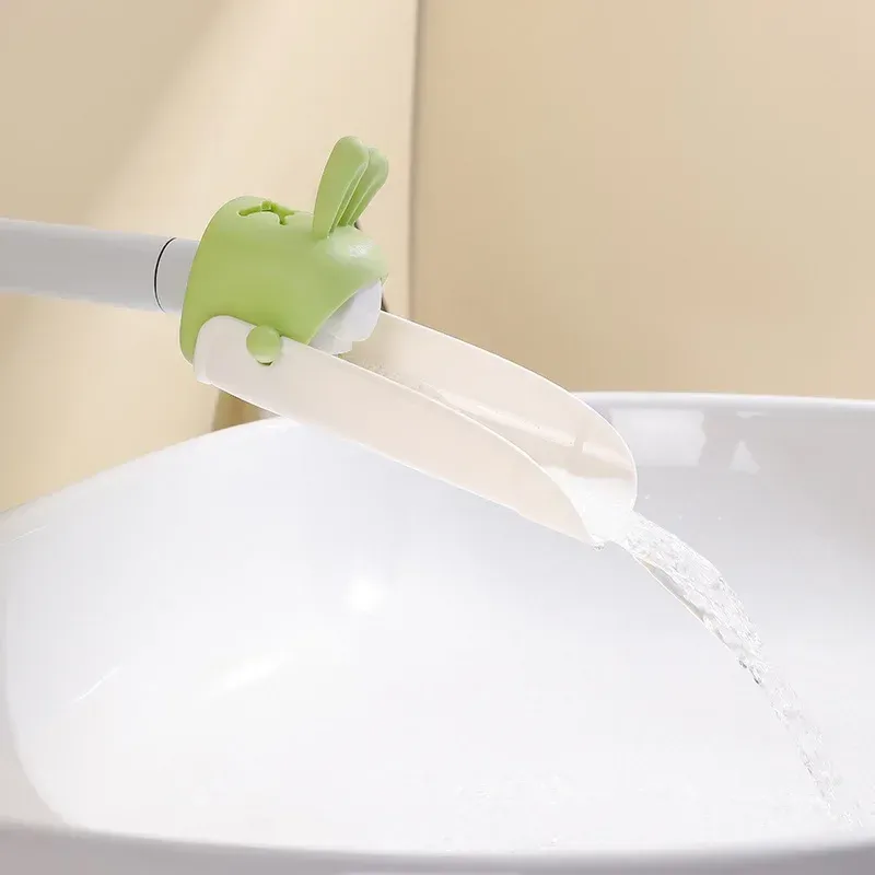 Adorable Bunny Sink Kids Faucet Handle Extender - Image 0