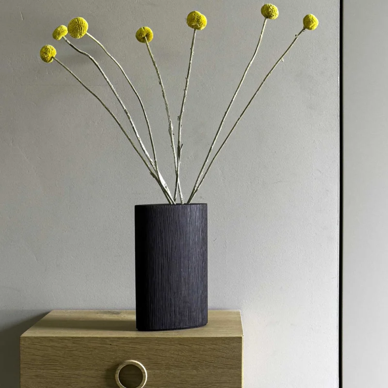 GROW! - Vase aus Holz | finbeaux