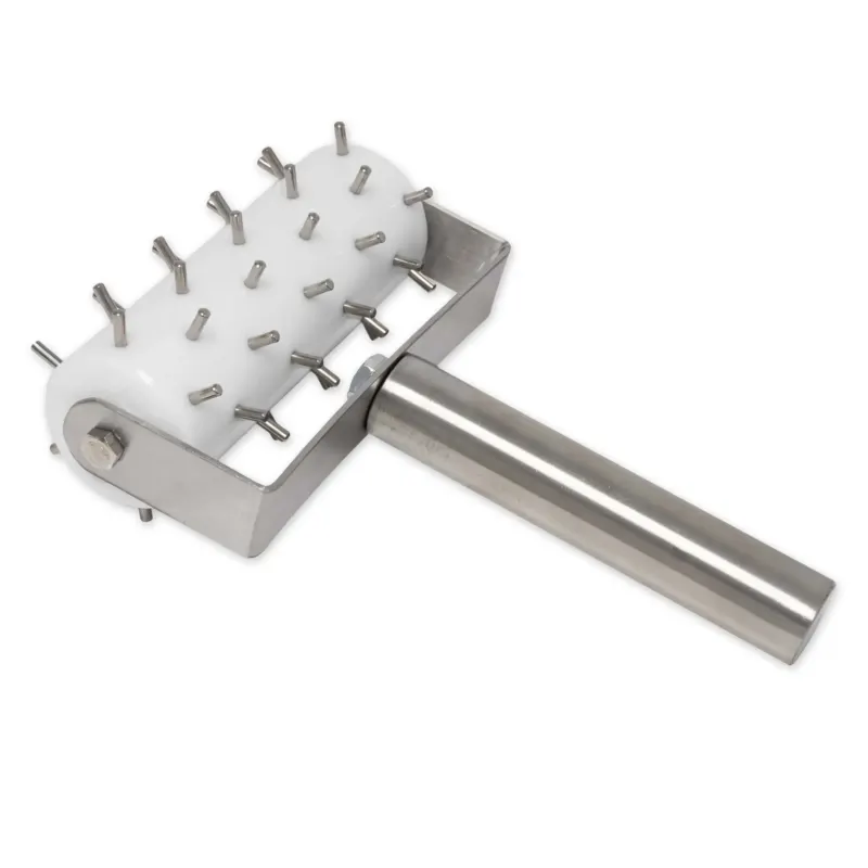 Gi Metal Teigstupfer mit Edelstahlspitzen und Kunststoffgriff – Perfekte Vorbereitung für Pizzen und Focaccia - CPGASTRO