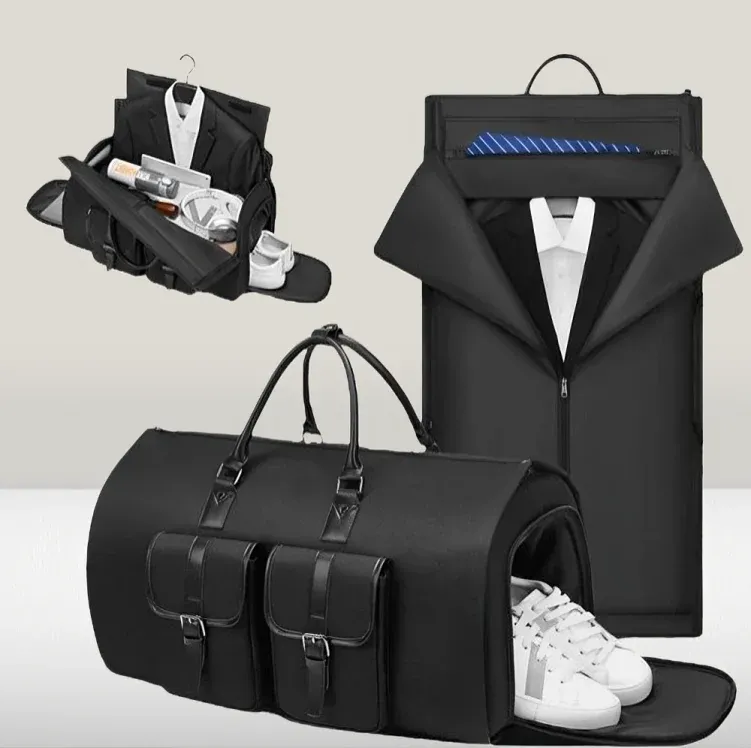 Shoe Suit Storage Foldable Compact Travel Bag - Image 0