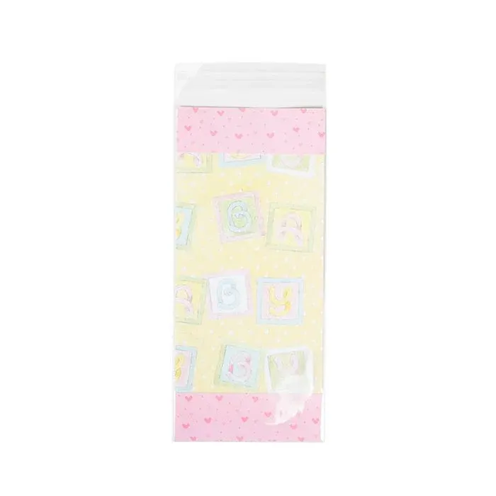Plastic Bags 10,3x22,9 cm Transparent Peel and Seal