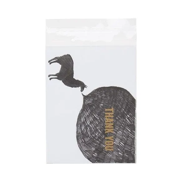 Plastic Bags 11x14.5cm Transparent Peel and Seal