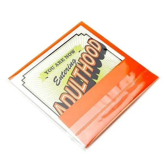 Plastic Bags 13x13cm Transparent Peel and Seal