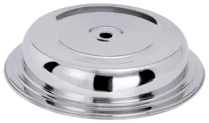 Edelstahl Tellerglocke klassische Form für Teller bis 30,2 cm - CPGASTRO