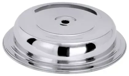 Edelstahl Tellerglocke klassische Form für Teller bis 23,1 cm - CPGASTRO