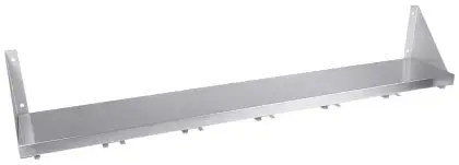 Wandboard für GN-Behälter 1/6 1200 x 200 mm Edelstahl - CPGASTRO