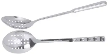 Edelstahl Servierlöffel ERGONOM gelocht - CPGASTRO