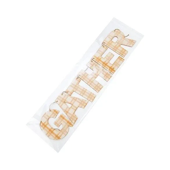 Plastic Bags 21.4x76.8cm Transparent Peel and Seal