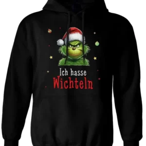 Bild: Hoodie - Weihnachtsmuffel - Ich hasse Wichteln (CS).