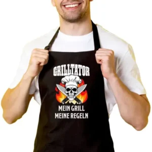 Bild: Kochschürze - Grilltator Mein Grill Meine Regeln.