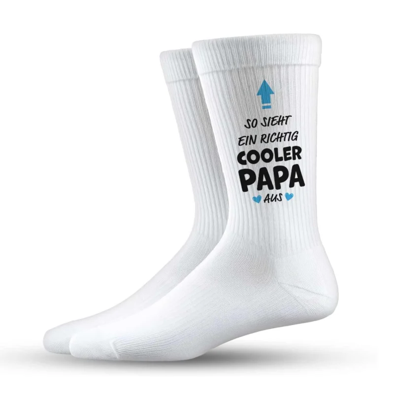 Socken - So sieht ein richtig cooler Papa aus