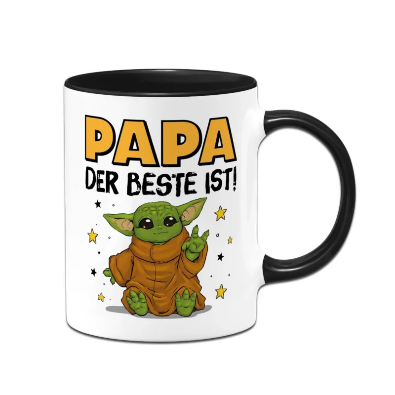 Bild: Tasse - Baby-Alien - Papa der Beste ist!.
