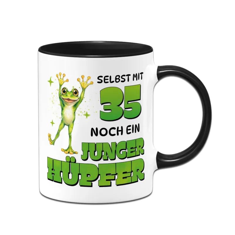 Bild: Tasse - Selbst mit 35 noch ein junger Hüpfer.