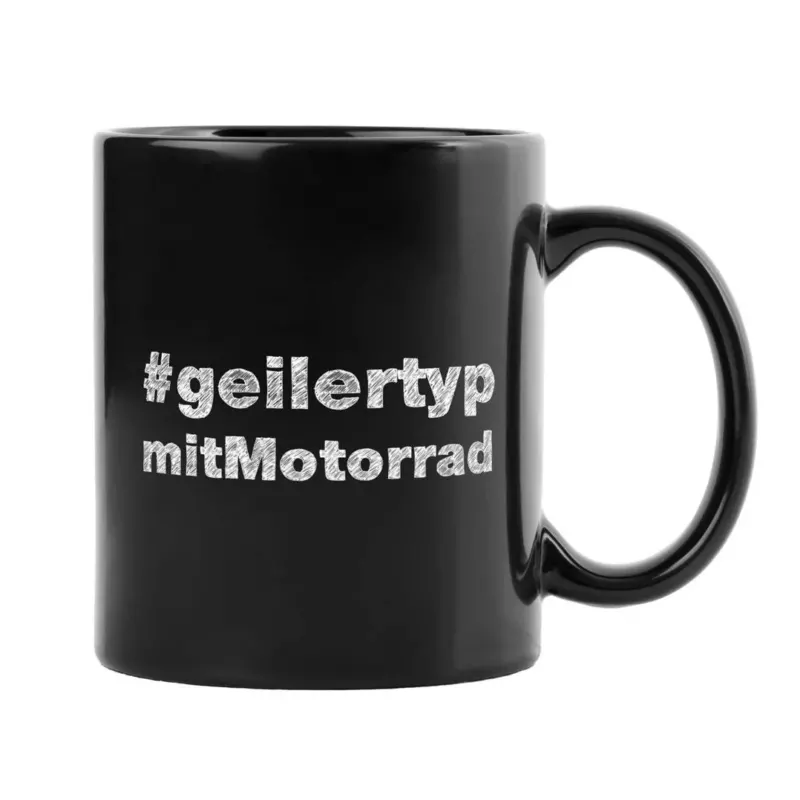 Bild: Tasse - #geilertypmitmotorrad - BL.