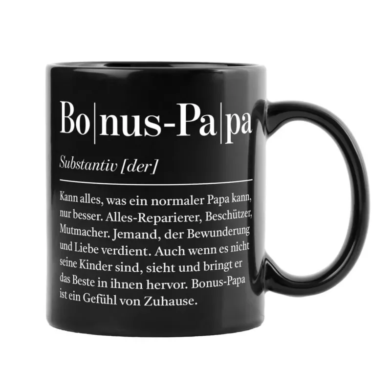Bild: Tasse - Definition Bonus-Papa - BL.