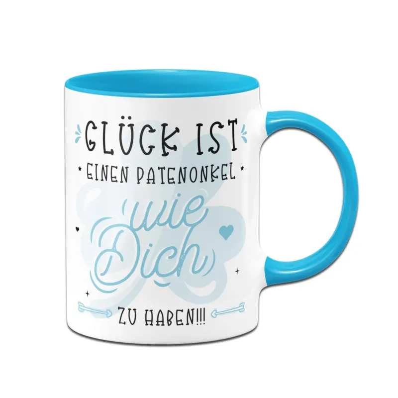 Bild: Tasse - Glück ist einen Patenonkel wie dich zu haben!.