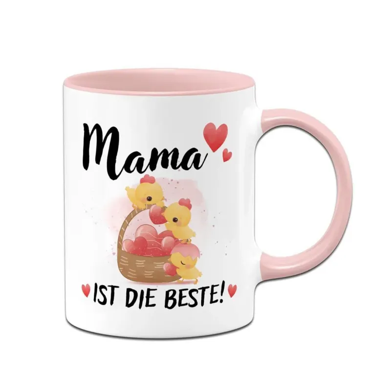 Bild: Tasse - Mama ist die Beste! (Küken).