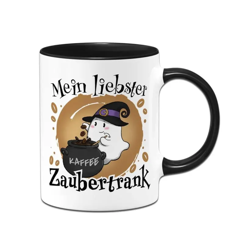 Bild: Tasse - Mein liebster Zaubertrank = Kaffee.
