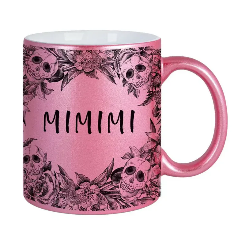 Bild: Tasse - Mimimi - Skull Statement Metallic-Edition.