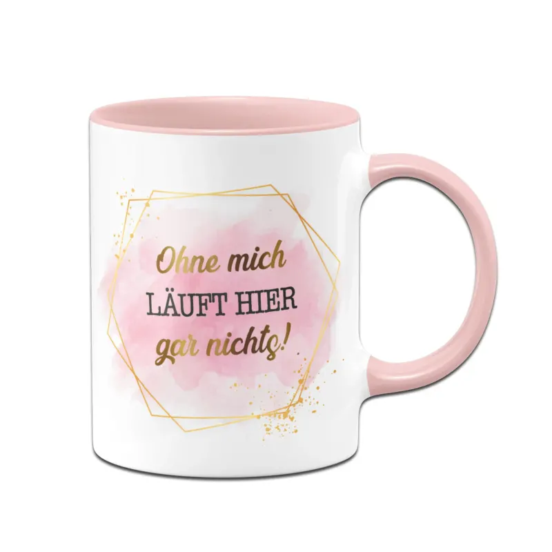 Bild: Tasse - Ohne mich läuft hier gar nichts! - Lady Boss.