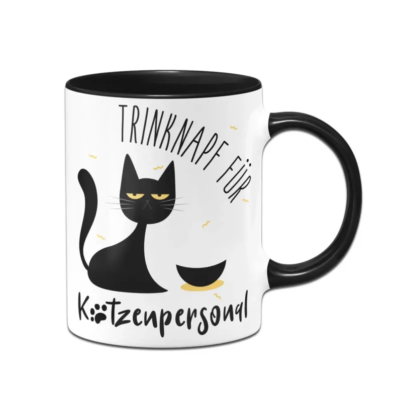 Bild: Tasse - Trinknapf für Katzenpersonal.