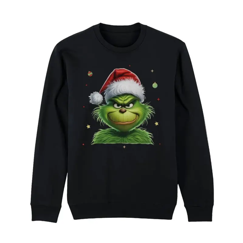 Bild: Weihnachtspullover - Grinch (CS).