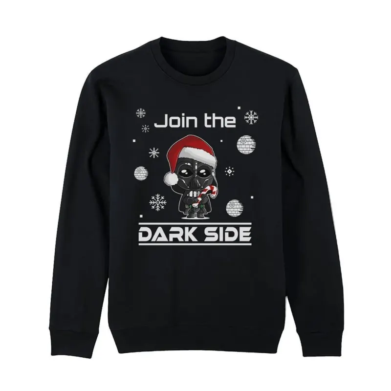 Bild: Weihnachtspullover - Join the Dark Side.