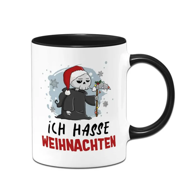 Bild: Sensebald Tasse - Ich hasse Weihnachten.