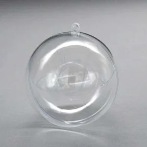 Plastic Ball Transparent 12cm
