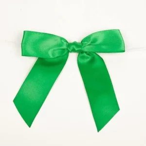 Bows pre-tied Emerald 2.2cm