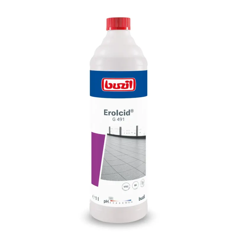 Buzil Erolcid G 491 Feinsteinzeugreiniger 1 Liter Flasche