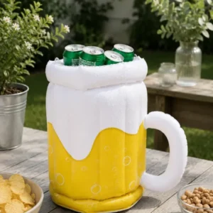 Kühler für Getränke - Aufblasbarer Bierkrug