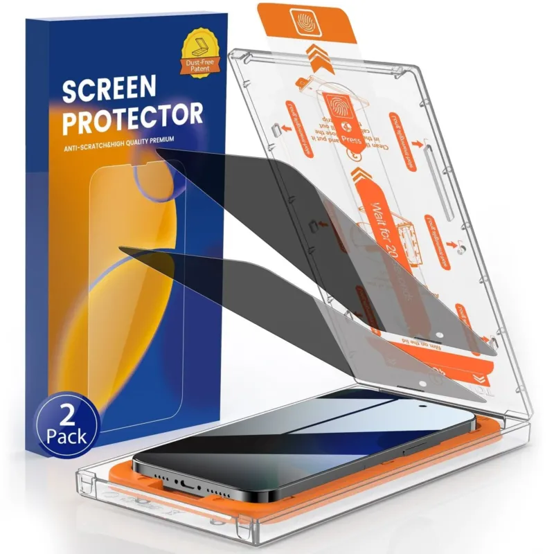 Quick Instal Dust-proof iPhone Screen Protector - Image 0