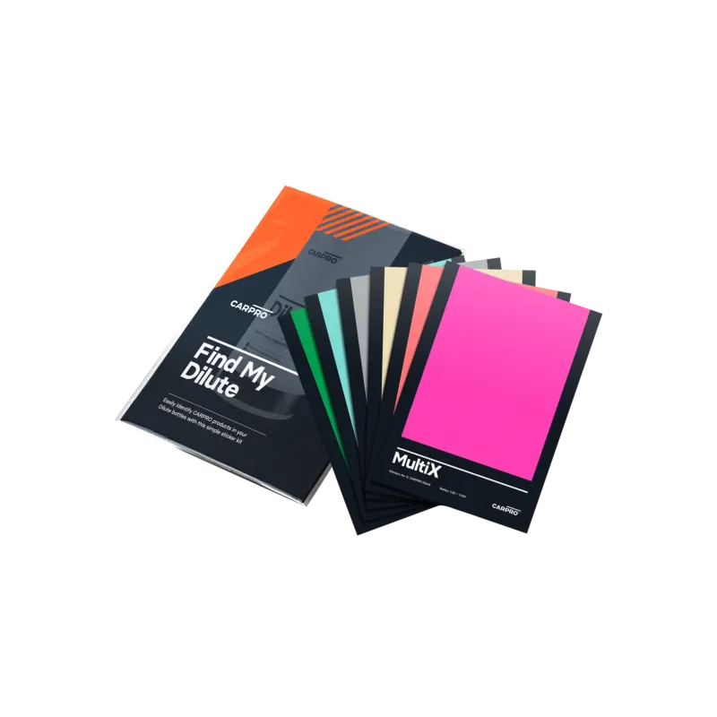 "Find My Dilute" sticker set for the "Dilute" spray bottle