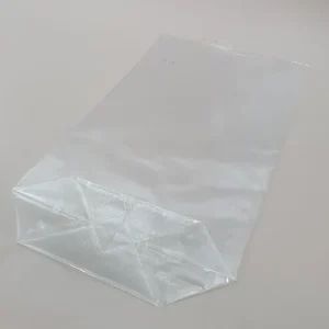 Cross Bottom Bags Clear 145x52x235mm