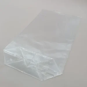 Cross Bottom Bags Clear 180x72x300mm