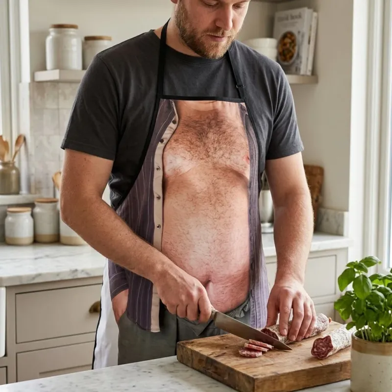 One Pack Dad Joke Kitchen Apron - Image 0